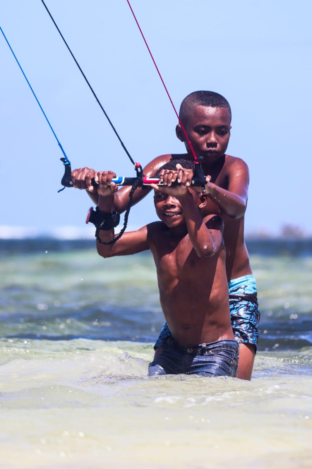 Navigation kitesurf vents constants Diego Suarez Madagascar