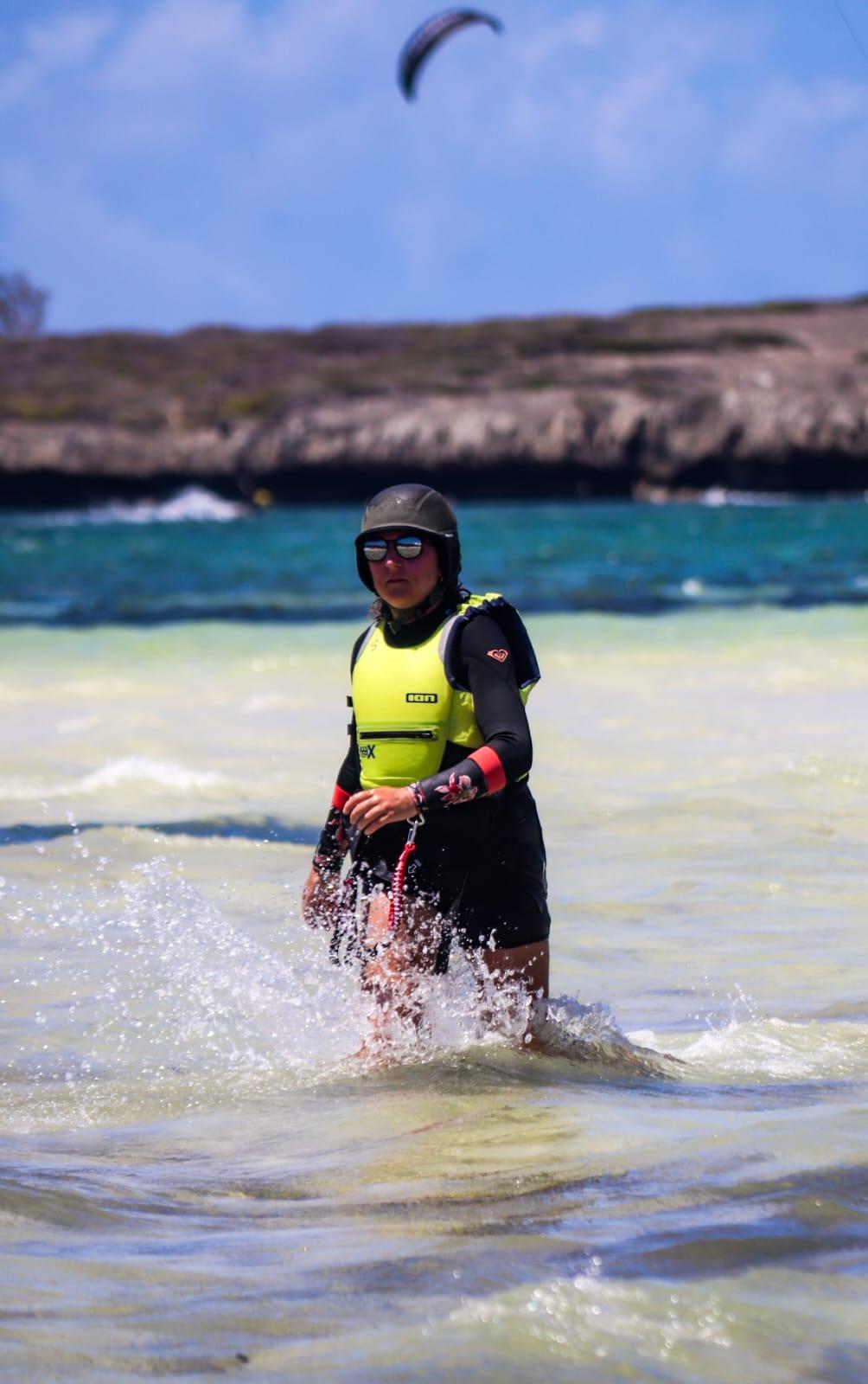 Lina Andriam – Instructrice à Pure Wind Kite School, Diego Suarez