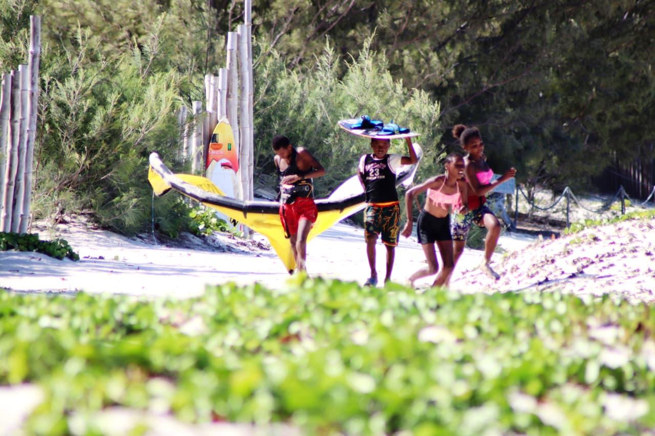 Panorama de la baie d'Antsiranana, spot kitesurf Madagascar
